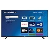 METZ Blue Roku TV, FHD Smart TV, 40 Zoll, 100 cm, Fernseher mit Triple Tuner, TV mit WLAN, LAN,...
