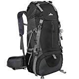 Lukasa Wanderrucksack 50L, Herren Damen 45L+5L Wasserdichter Rucksack Trekkingrucksack Reiserucksack...