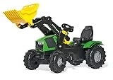 Rolly Toys rollyFarmtrac Trettraktor Deutz-Fahr 5120 (mit rollyTrac Lader, für Kinder von 3-8...