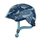 ABUS Kinderhelm Smiley 3.0 - Fahrradhelm mit tiefer Passform, kindergerechten Designs & Platz für...
