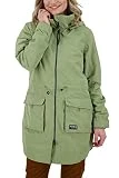Alife and Kickin Damen MelodyAK Parka Übergangsjacke Jacke Anorak, Dust, XXL
