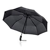 Regenschirm Taschenschirm - VON HEESEN - sturmfest bis 140 km/h - inkl. Schirm-Tasche & Reise-Etui -...