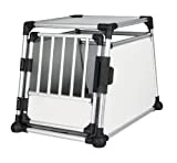 TRIXIE Transportbox Aluminium M - L (63 × 65 × 90 cm)