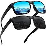 LEDING&BEST Sonnenbrille Herren Damen Polarisierte UV-Schutz/TR90 unzerbrechlicher Rahmen...
