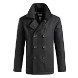 Surplus Herren PEA Coat, Schwarz, XXL