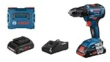 Bosch Professional Akkuschrauber GSR 18V-55 (2x 4,0 Ah ProCore Akku, 18 Volt System, max....