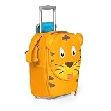 Affenzahn Kinderkoffer - in Handgepäckgröße als Trolley Tiger - Gelb