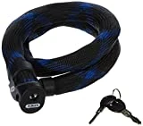Abus Ivera Steel-O-Flex 7200/85, AB55137 Unisex, Nero, 85 cm