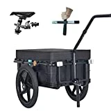 TIGGO Lastenanhänger & Handwagen Fahrradanhänger Anhänger Transportanhänger 20315 70 Liter