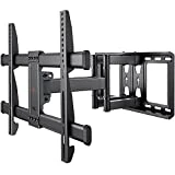 Perlegear TV Wandhalterung Schwenkbar Neigbar für 37-84 Zoll Flach & Curved Fernseher, TV Halterung...
