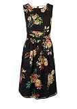 s.Oliver Damen 120.12.004.20.200.2033206 Cocktailkleid, 99a6 Black AOP, 38