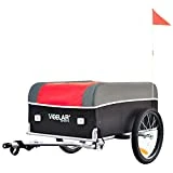 Tiggo VS Cargo II Fahrrad Lastenanhänger mit 130 Liter Volumen Klappbar Fahrradanhänger...