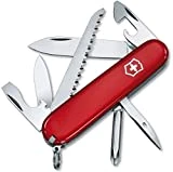 Victorinox, Taschenmesser, Hiker, 91 mm, rot (13 Funktionen, Klinge, Dosenöffner, Schraubendreher 3...