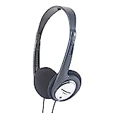 Panasonic HT030 Kabelgebundene ergonomische und faltbare Kopfhörer, Klarer Klang, Ideal für Sport...