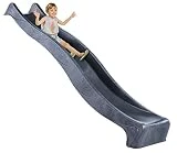 Demmelhuber Rutsche WATERSLIDE 2,90 m mit Wasseranschluss für Spielturm Wellenrutsche Gartenrutsche...