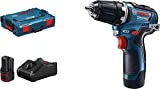 Bosch Professional 12V System Akkuschrauber GSR 12V-35 (2x 3,0 Ah Akku, 12 Volt, max. Drehmoment...