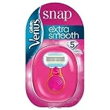 Gillette Venus Extra Smooth Snap Rasierer Damen mit Feuchtigkeitsstreifen für Hautschutz,...