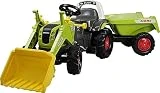 Rolly Toys Trettraktor rollyKid Claas rollyKipper II (Tretfahrzeug für Kinder mit...