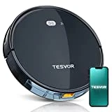 Staubsauger Roboter,Tesvor WLAN Saugroboter mit Raumkarte in Echtzeit Starkleistung...