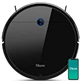 Saugroboter, Tikom G7000 Staubsauger Roboter, 2700Pa Saugleistung , WLAN, Selbstaufladend,...