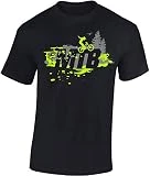Kinder Fahrrad T-Shirt: MTB - Geschenk-e Jungen & Mädchen - Radfahrer-in Mountain Bike Downhill...