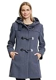 Gil Bret Damen Dufflecoat mit Kapuze Dunkelblau,38