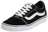 Vans Damen Ward Sneaker, Suede Canvas Black White Iju, 39 EU