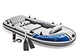 Intex Excursion 5 Set Schlauchboot - 366 x 168 x 43 cm - 4-teilig - Mehrfarbig