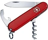 Victorinox, Taschenmesser, Waiter, 84 mm, rot, Blister (9 Funktionen, Klinge, Kapselheber,...