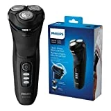 Philips Rasierer Series 3000 Elektrischer Nass- und Trockenrasierer inkl. ausklappbarem Trimmer und...