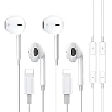 2er-Pack Kopfhörer für iPhone, Kabelgebundener In-Ear-Kopfhörer mit Mikrofon und...