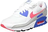 Nike Damen AIR MAX III Laufschuh, White Hot Coral Blue Crystal Grey Fog, 38.5 EU