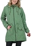 Alife and Kickin Damen CharlotteAK A Coat Übergangsjacke Jacke Anorak, Myrte, XL