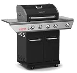 Nexgrill Evolution 4B Gasgrill mit Gusseisen-Grillrost I 4 +1 Brenner Gas Grill mit...
