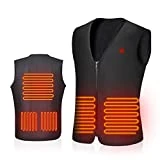 AiBast Beheizte Weste Damen Herren, Beheizbare Weste, Heizweste Damen Herren, Mit 3 Temperaturen,...
