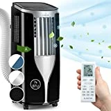 Klarstein Klimaanlage, 4-in-1 Klimagerät, Luftentfeuchter, Ventilator & Nachtmodus, Mobile...