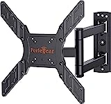 Perlegear TV Wandhalterung, Schwenkbare Neigbare TV Halterung für 26-60 Zoll Flach&Curved Fernseher...