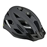 FISCHER Erwachsene Fahrradhelm, Radhelm, Cityhelm Urban Levin, L/XL, 58-61cm, grau, mit beleuchtetem...