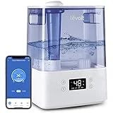 Levoit 6L Luftbefeuchter für Große Räume Schlafzimmer bis 47m², Top-Fill Smart Humidifier...