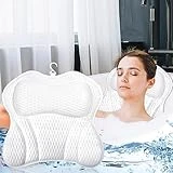 Purpledi Badewannenkissen,Badekissen als Nacken&Nackenkissen Badewanne, mit...