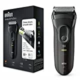 Braun Series 3 ProSkin Rasierer Herren, Elektrorasierer mit Präzisionstrimmer, wiederaufladbarer...
