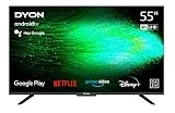 DYON Smart 55 AD-2 139 cm (55 Zoll) Android TV (4K Ultra-HD, HD Triple Tuner, Prime Video, Netflix,...