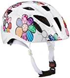 ALPINA Unisex - Kinder, XIMO FLASH Fahrradhelm, white flower gloss, 49-54 cm