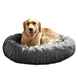 AICSYRM Hundebett Grosse Hunde Mittelgroße & kleine Hunde Hundekissen Hundesofa Katzenbett Donut...