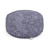 Bodhi Meditationskissen Rondo | Abnehmbarer Bezug aus 100% Baumwolle | Yogakissen mit...