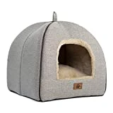 WINDRACING Katzenbett für Indoor-Katzen, Katzenhöhle, Katzenzelt mit abnehmbarem, waschbarem...