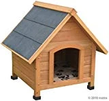 Hundehütte, Hundehaus, Massiv Holz, spitzdach