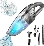 Handstaubsauger,8000PA leistungsstarker Staubsauger, Bürststaubsauger 120W,1000ml...