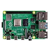 Raspberry Pi 4 Modell B Basisplatine, 2 GB, ARM-Cortex-A72, 4 x 1,50 GHz, WLAN-ac, Bluetooth...