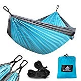 NATUREFUN Ultraleichte Reise Camping Hängematte Für Draußen Drinnen Garten